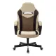 Кресло игровое геймерское Бюрократ VIKING 6 KNIGHT BR FABRIC коричневый крестовина металл. Фото товара с разных ракурсов.