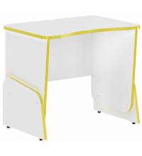 Стол STG 7050 Белый/Желтый бриллиант 700х500х595/695
