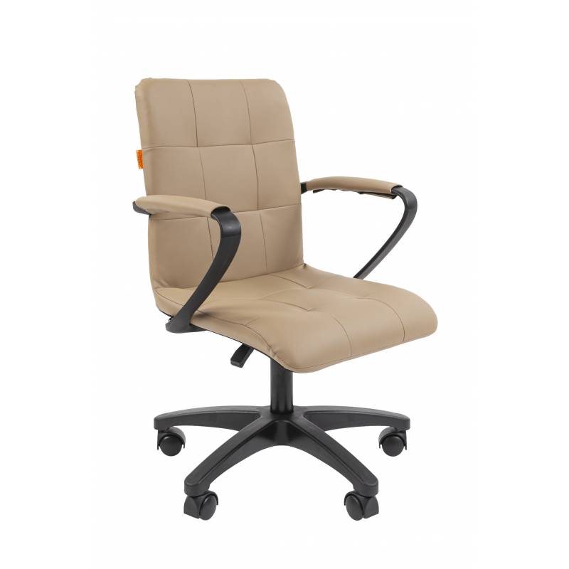 Офисное кресло Chairman 030 Россия экопремиум бежевый, пластик главное фото